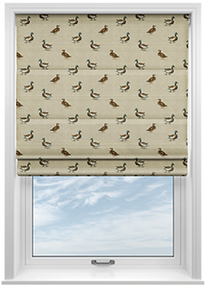 Mallard, Natural - Roman Blind